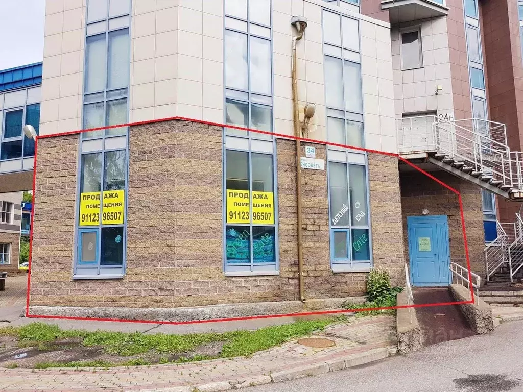 Помещение свободного назначения в Санкт-Петербург ул. Ленсовета, 34к3 ... - Фото 1