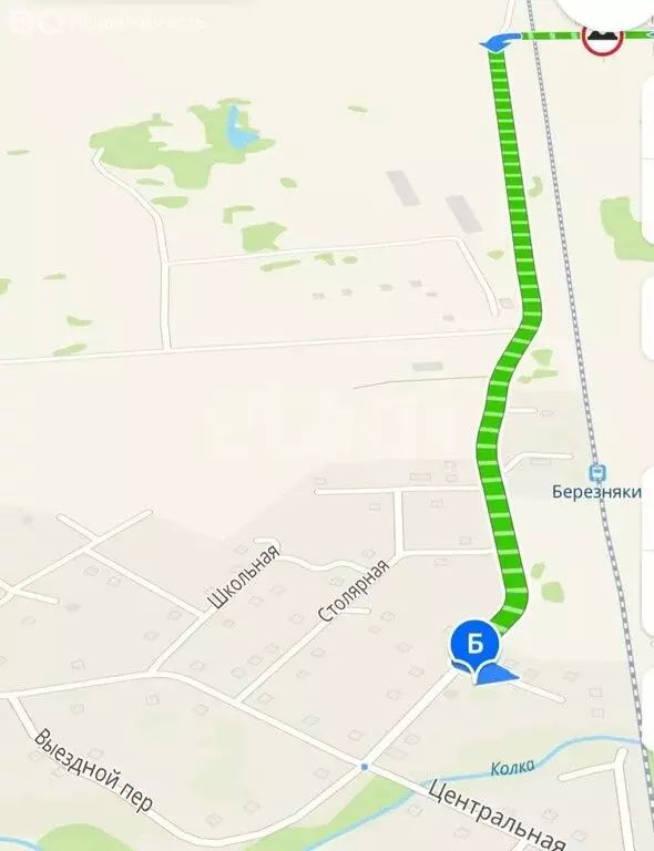 Участок в село Березняки, Кружевная улица (7.5 м) - Фото 1