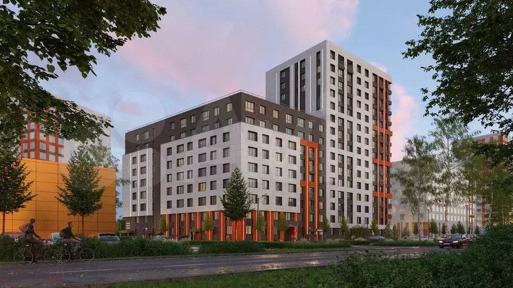 1-к. квартира, 41,5 м, 13/15 эт. - Фото 1