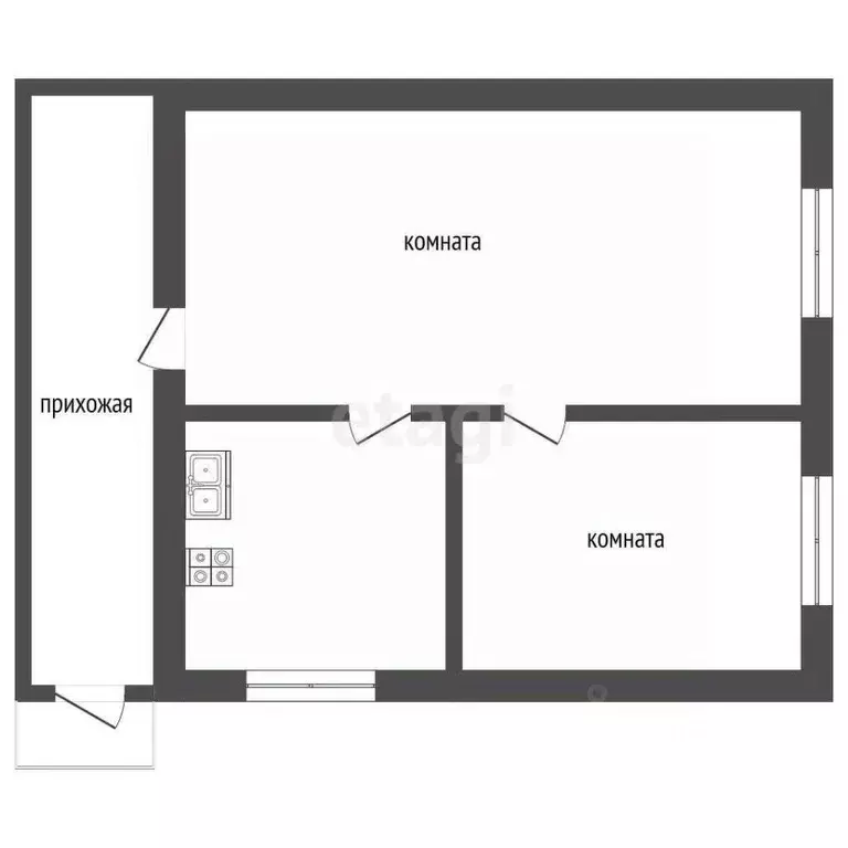 Дом в Ярославская область, Рыбинск ул. Коллективизации, 37 (24 м) - Фото 2