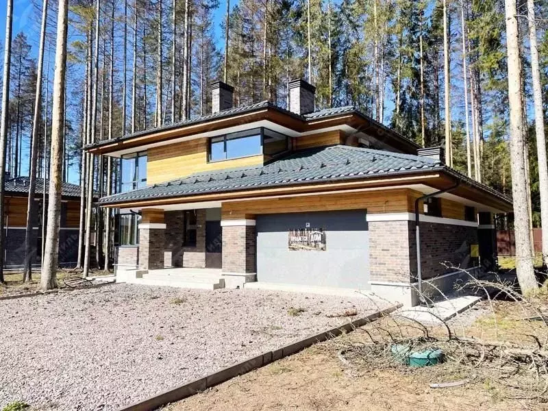 Коттедж в Ленинградская область, Выборгский район, Рощино пгт, ... - Фото 2