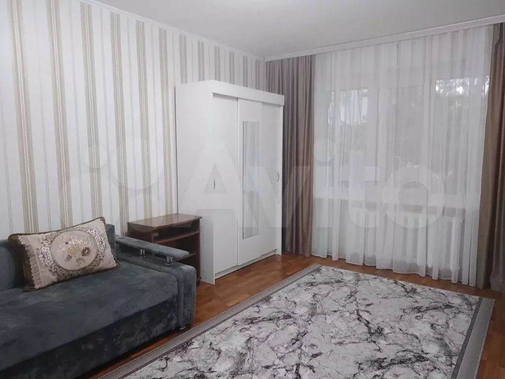 1-к. квартира, 38 м, 1/1 эт. - Фото 1