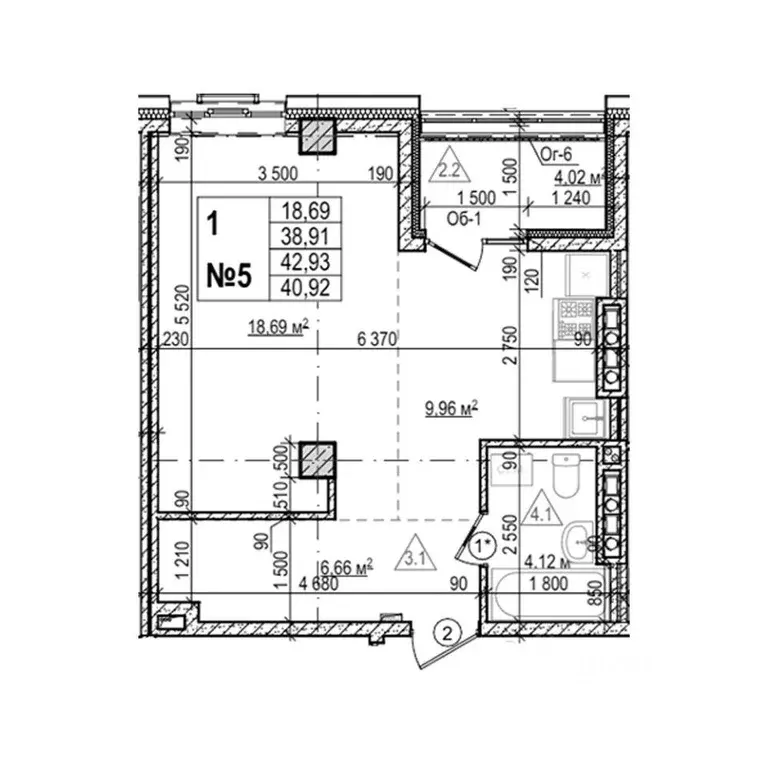 1-к кв. Приморский край, Уссурийск Семь Ветров мкр, Уссури Парк жилой ... - Фото 1