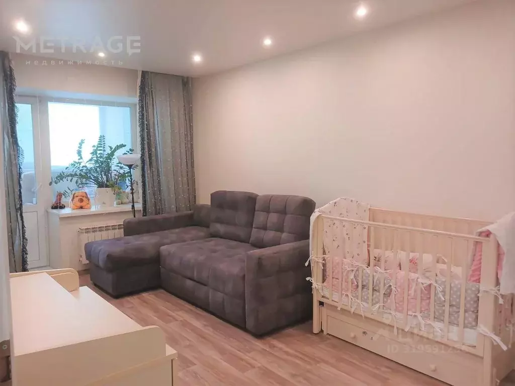 Квартира, 1 комната, 34.5 м - Фото 0