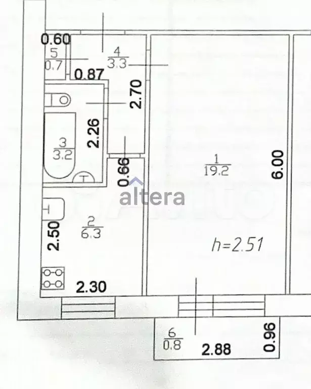 1-к. квартира, 32,7 м, 9/10 эт. - Фото 0