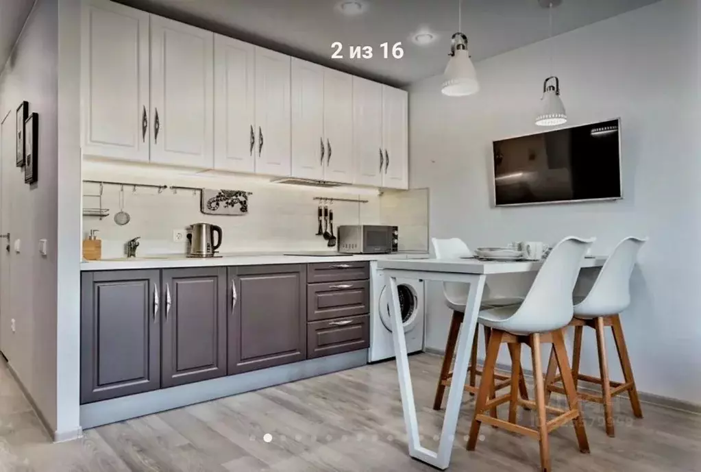 Студия Санкт-Петербург ул. Швецова, 8 (31.0 м) - Фото 2