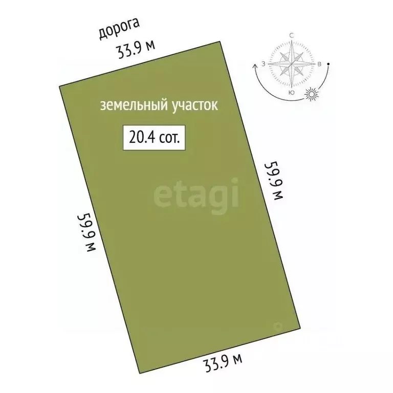 Участок в Владимирская область, Петушинский муниципальный округ, пос. ... - Фото 1