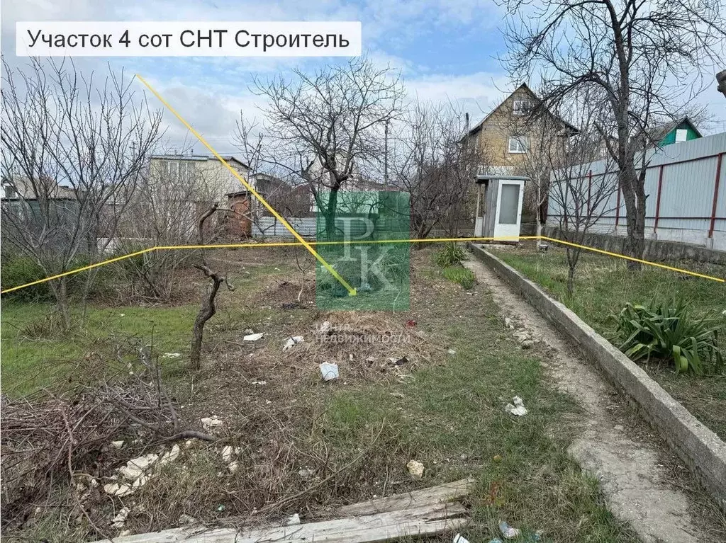 Участок в Севастополь Балаклавский муниципальный округ, Строитель ТСН, ... - Фото 1