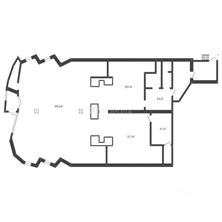 Помещение свободного назначения в Кемеровская область, Новокузнецк ул. ... - Фото 2