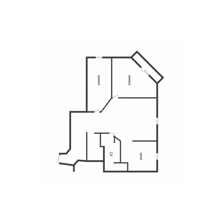 3-к кв. Приморский край, Владивосток Владикавказская ул., 3 (82.8 м) - Фото 1