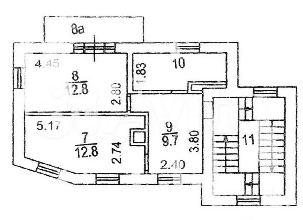 4-к. квартира, 169 м, 3/4 эт. - Фото 1