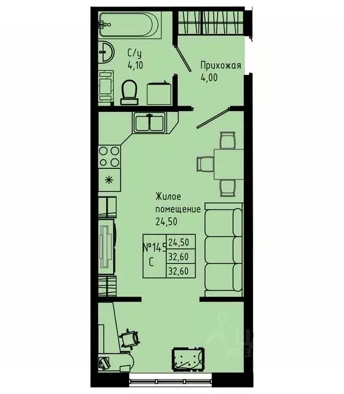 Студия Ленинградская область, Коммунар г. Гатчинский муниципальный ... - Фото 1