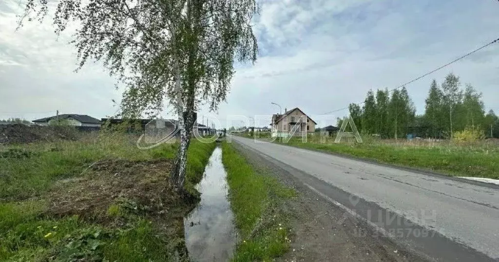 Участок в Тюменская область, Тюменский район, с. Луговое Плодовая ул. ... - Фото 0