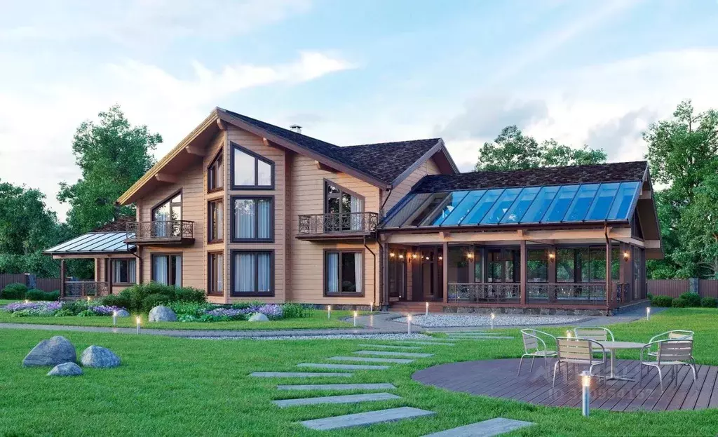 Коттедж в Ленинградская область, Всеволожский район, Куйвозовское ... - Фото 1