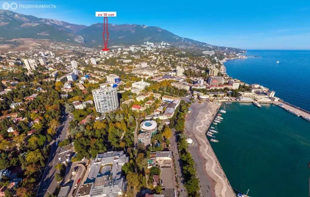 Участок в Ялта, улица К. Маркса (10 м) - Фото 1