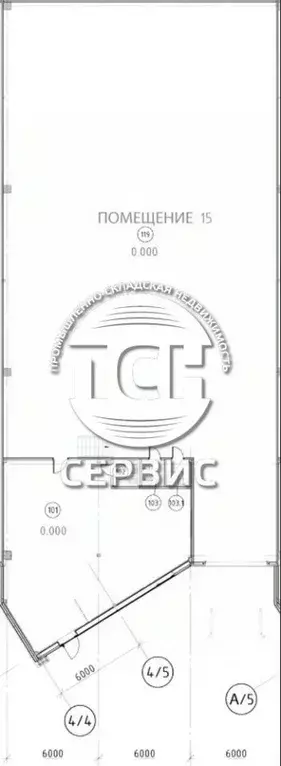 Склад в Московская область, Дмитровский муниципальный округ, пос. ... - Фото 1