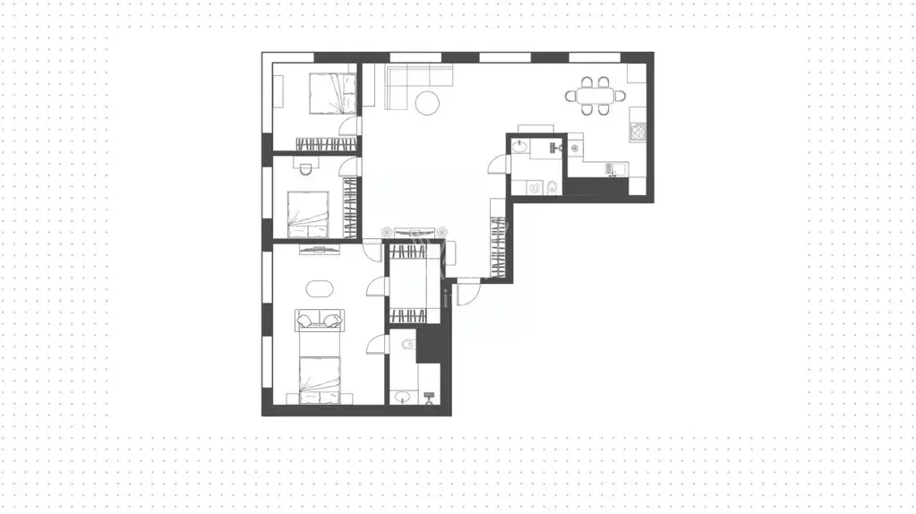 3-к кв. Москва Багратионовский проезд, 5 (146.0 м) - Фото 1