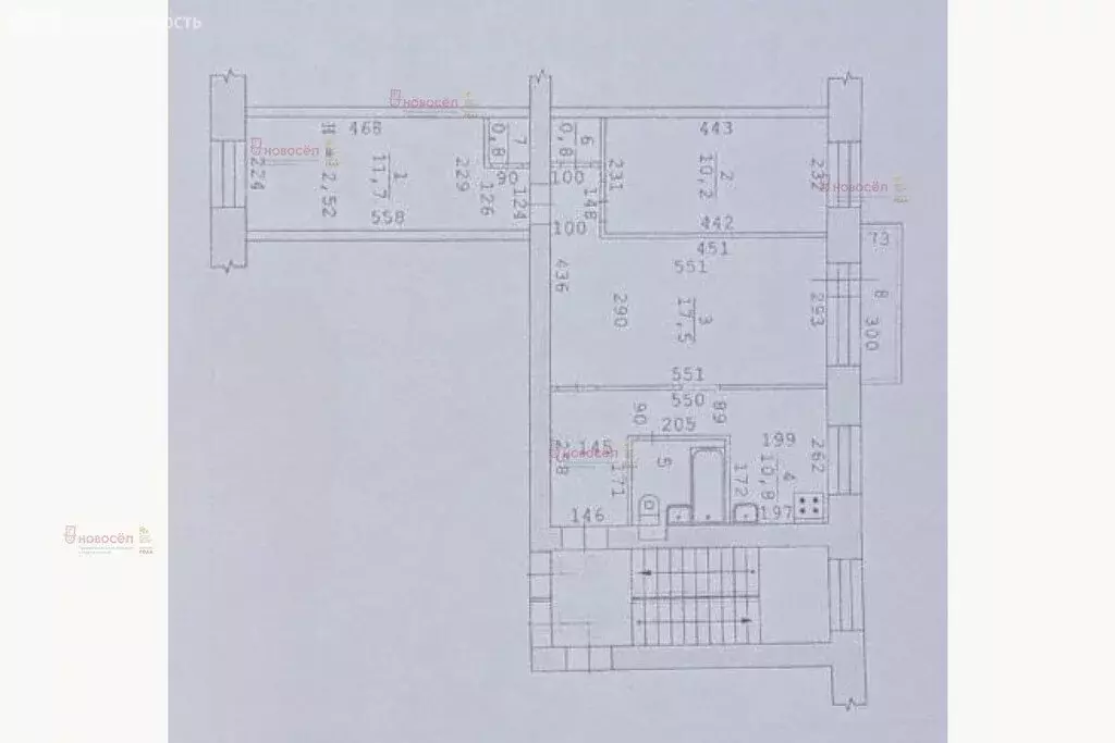 3-комнатная квартира: Екатеринбург, улица Попова, 24 (54.9 м) - Фото 0