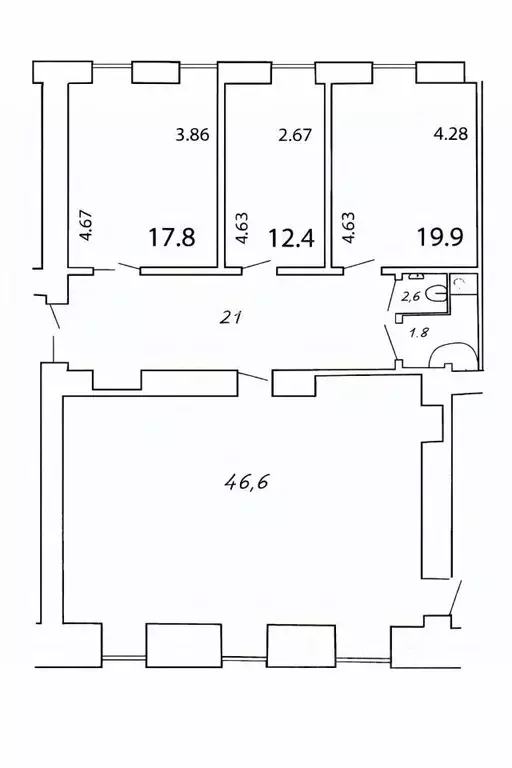 4-к кв. Москва Большая Садовая ул., 10 (123.0 м) - Фото 2