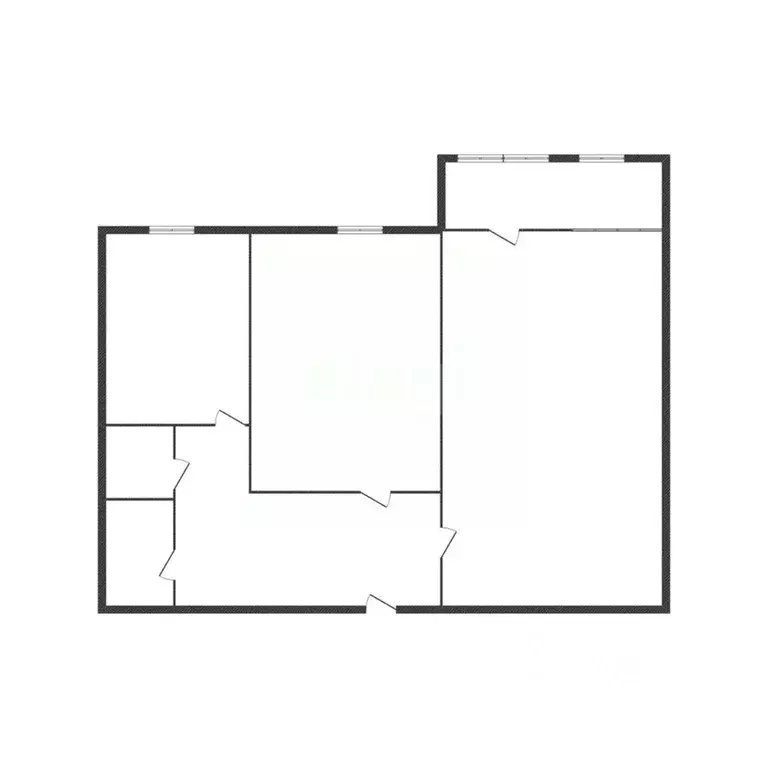 2-к кв. Белгородская область, Старый Оскол Жукова мкр, 21 (54.0 м) - Фото 2