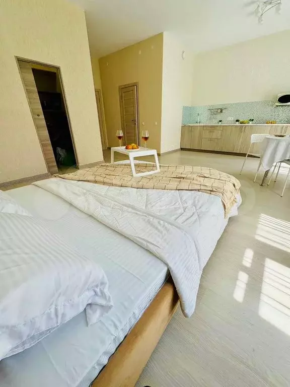 Квартира-студия, 41,4 м, 4/21 эт. - Фото 0
