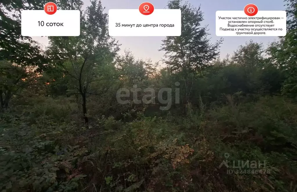 Участок в Хабаровский край, Хабаровск Эстрадная ул. (10.0 сот.) - Фото 1