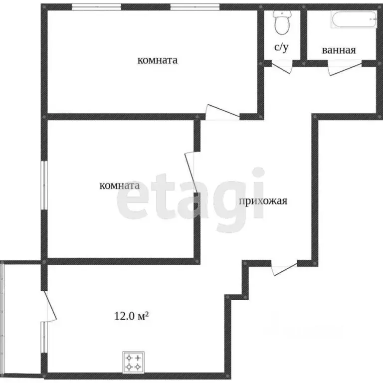 2-к кв. Костромская область, Кострома ул. Свердлова, 99 (65.0 м) - Фото 1