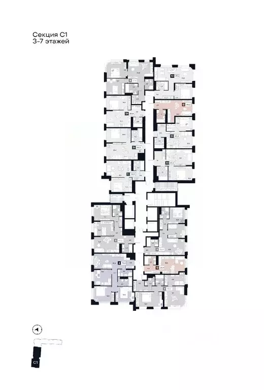 3-к кв. Москва Лодочная ул., 27К2 (72.8 м) - Фото 1