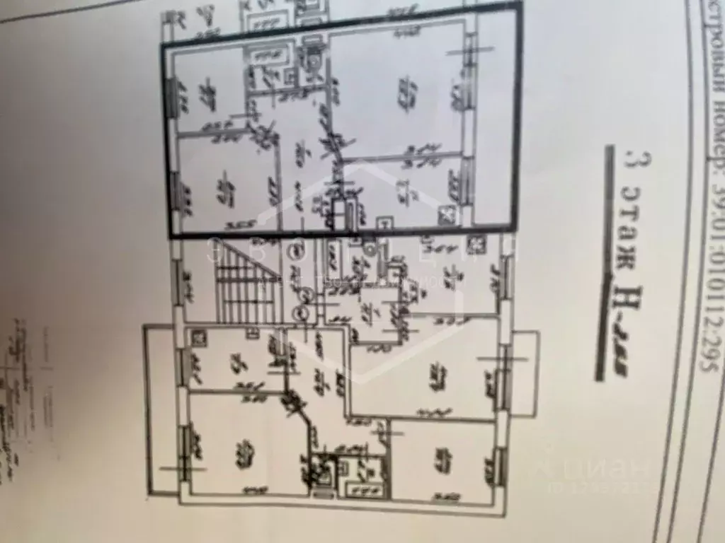 3-к кв. Калининградская область, Багратионовск ул. Победы, 32 (57.6 м) - Фото 2