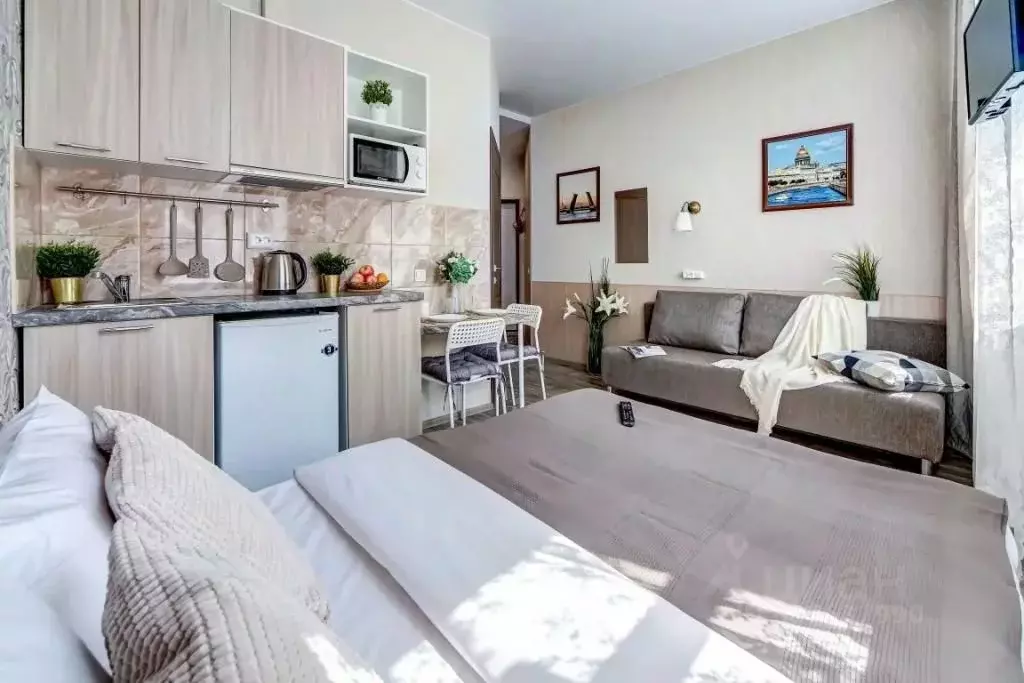 1-к кв. Санкт-Петербург Пионерская ул., 39 (18.0 м) - Фото 0