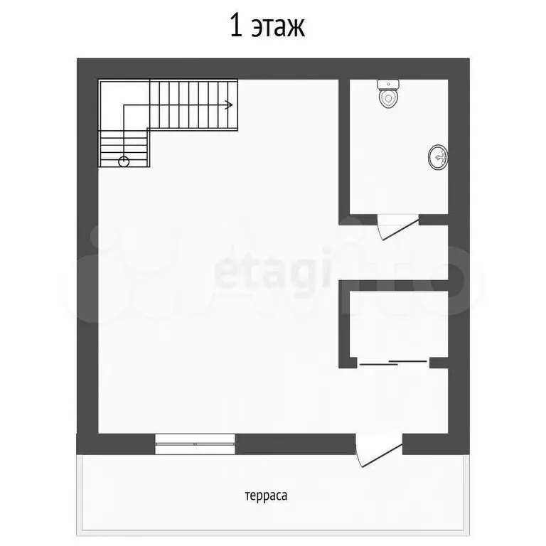 Дом 52,5 м на участке 7 сот. - Фото 1