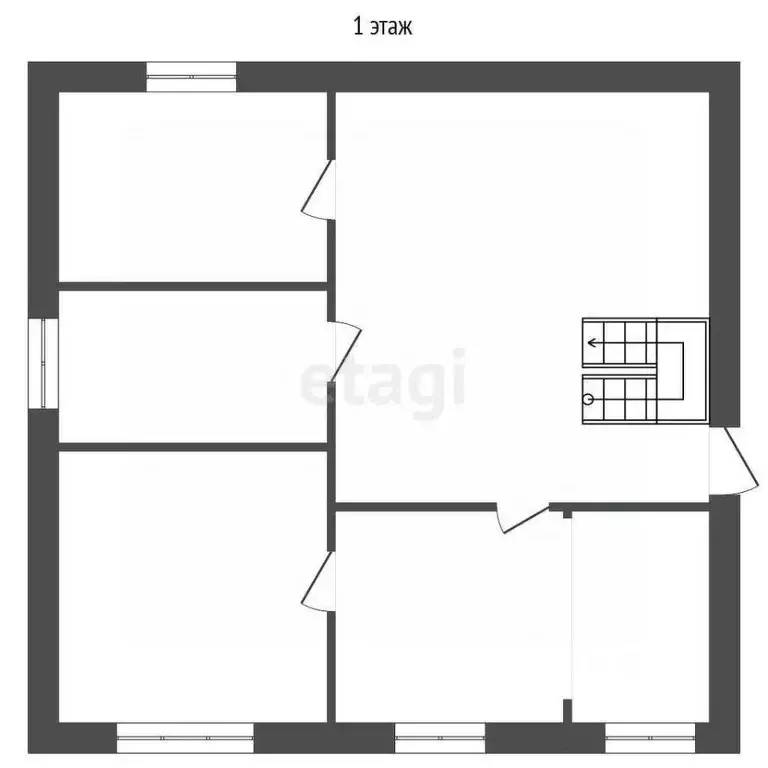 Дом в Мордовия, Саранск Чернобыльская ул., 21 (100 м) - Фото 2
