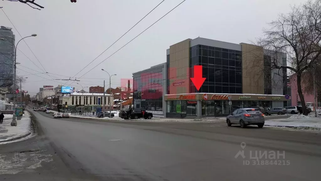 Торговая площадь в Свердловская область, Екатеринбург ул. Малышева, 50 ... - Фото 1