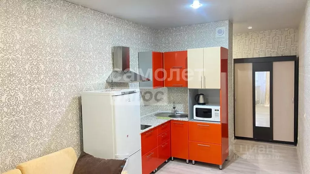 Студия Краснодарский край, Краснодар ул. Командорская, 3к1 (25.6 м) - Фото 1