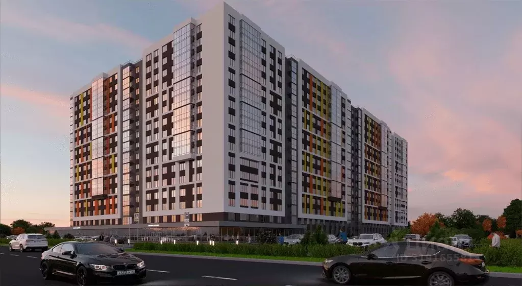1-к кв. Рязанская область, Рязань Медицинская ул., 3 (42.8 м) - Фото 1