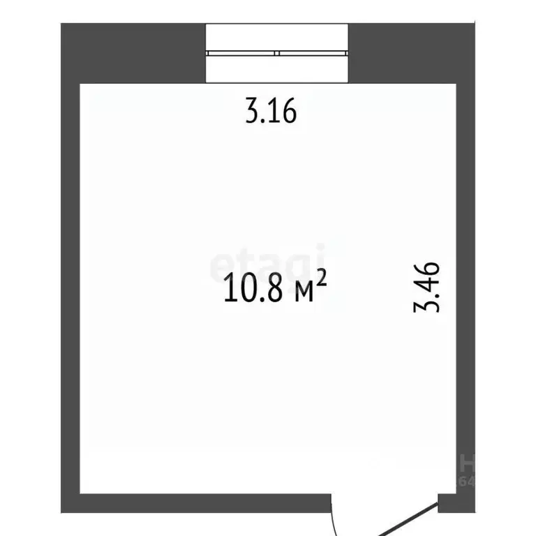Комната Псковская область, Псков Инженерная ул., 18 (10.8 м) - Фото 2