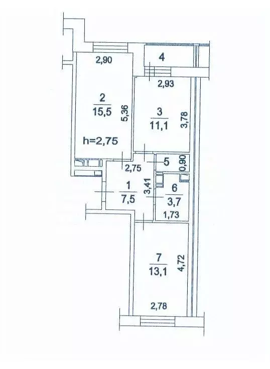 2-к кв. Московская область, Люберцы Зенино ЖК Самолет мкр, ул. Дружбы, ... - Фото 2