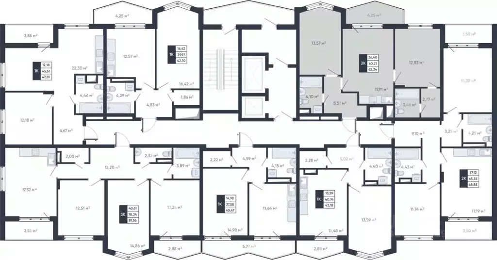 2-к кв. Белгородская область, Старый Оскол Садовые Кварталы мкр,  ... - Фото 2