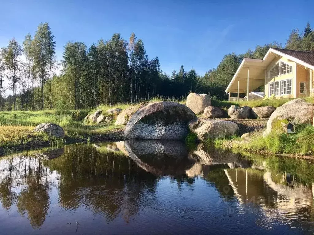 Дом в Ленинградская область, Выборгский район, Полянское с/пос, ... - Фото 1