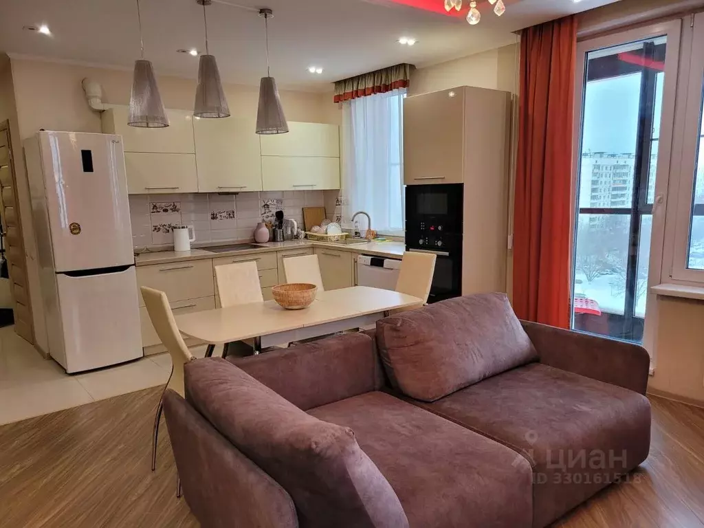 2-к кв. Москва Кировоградская ул., 36 (61.4 м) - Фото 1