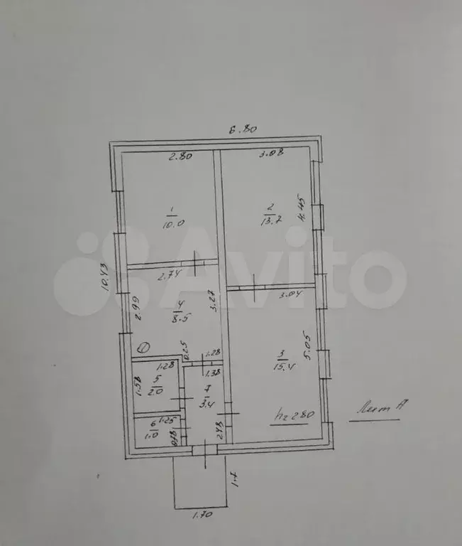 Дом 71 м на участке 8 сот. - Фото 0