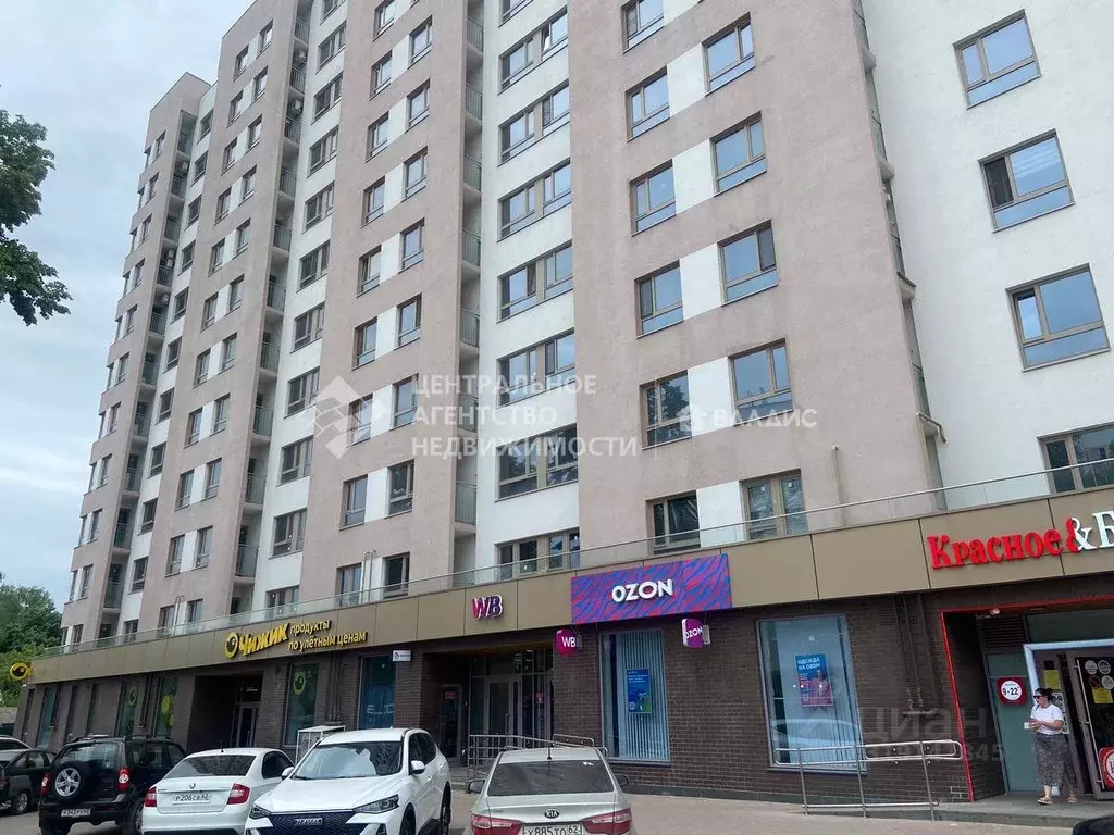 1-к кв. Рязанская область, Рязань Московский р-н, ул. Ветеринарная, 19 ... - Фото 0
