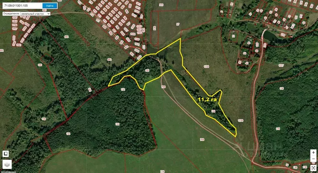 Участок в Тульская область, Заокский район, Страховское с/пос, пос. ... - Фото 1