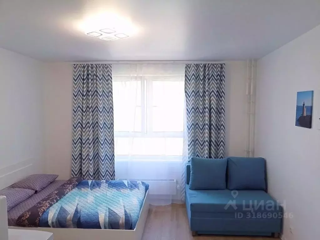 1-к кв. Калужская область, Обнинск ул. Курчатова, 25/4 (25.0 м) - Фото 2