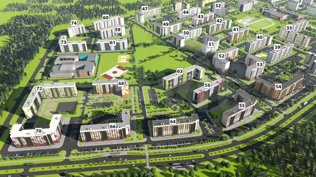 3-к. квартира, 75 м, 6/9 эт. - Фото 1