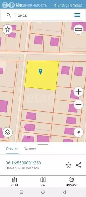 Участок в Александровка, Вишнёвая улица (14.91 м) - Фото 2