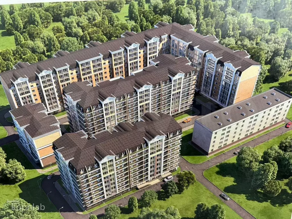 2-к. квартира, 65 м, 6/9 эт. - Фото 1