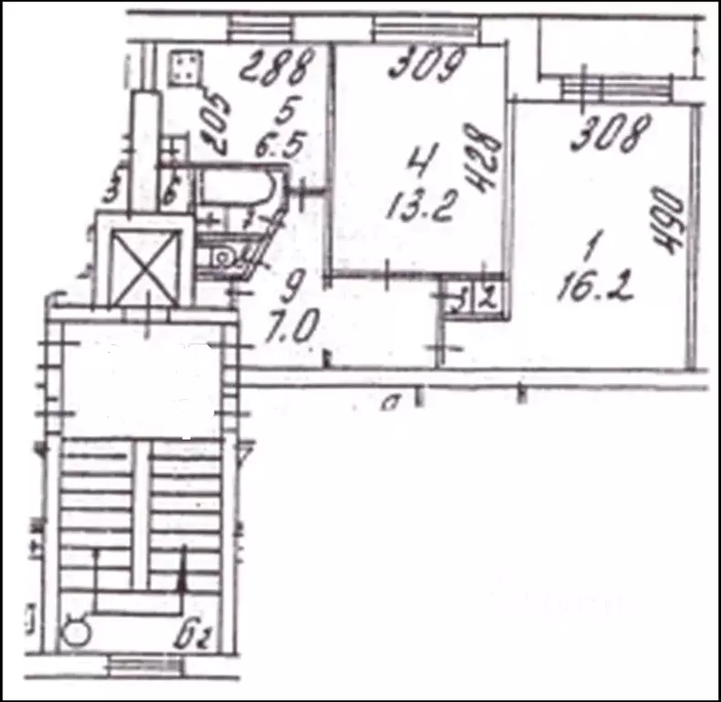 Продаётся 2-к квартира, 47 м - Фото 0