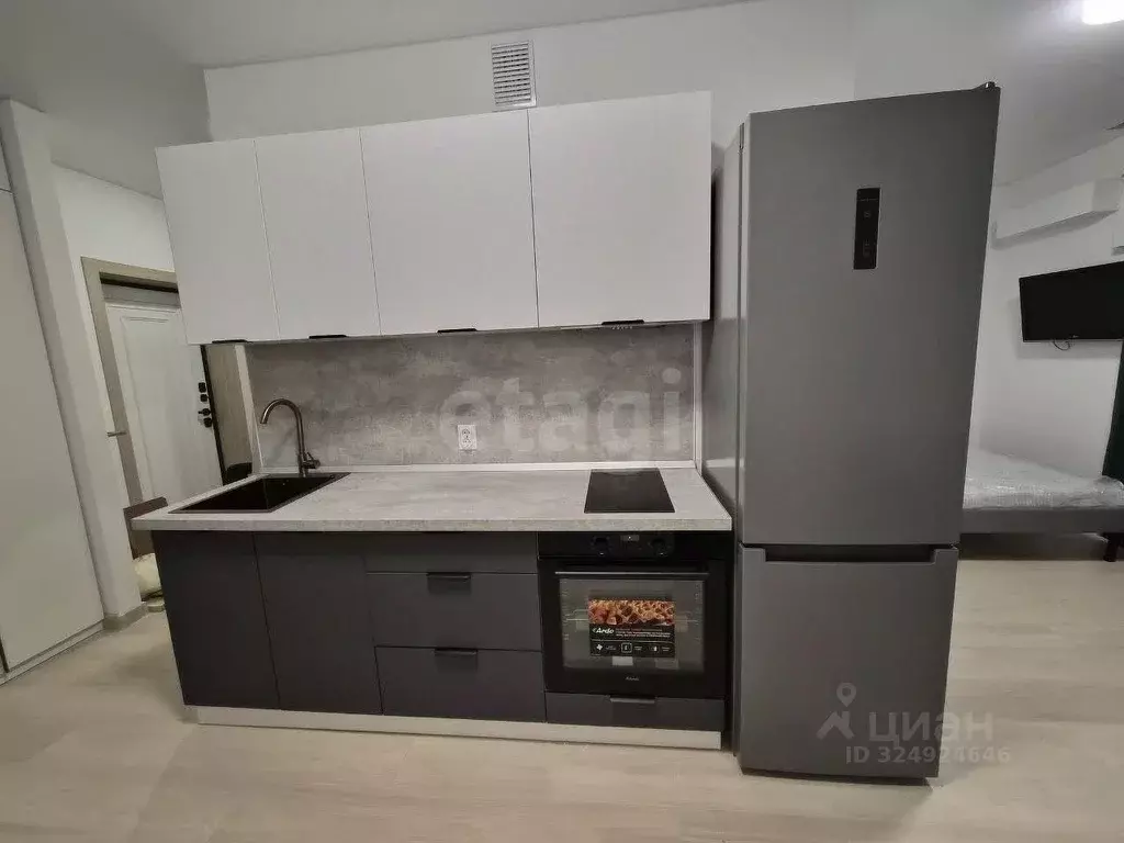 Студия Тюменская область, Тюмень Одесская ул., 7к1 (30.0 м) - Фото 2