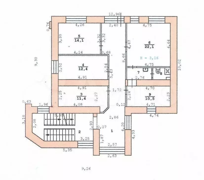 Офис, 336.4 м - Фото 1